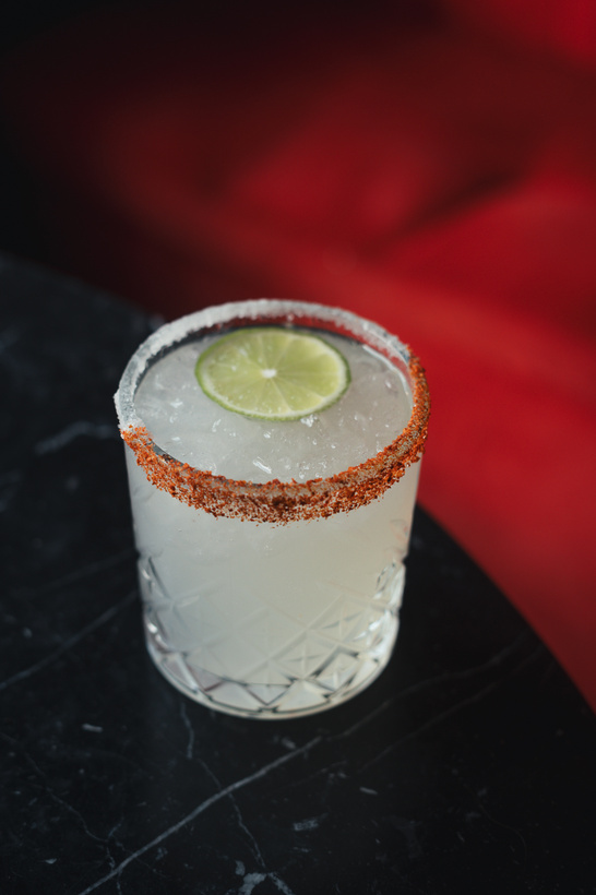 Margarita con borde de especias